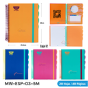 Cuaderno Espiral 5 Materias 320pag POINTER