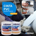 Cinta PVC 4 X 60" Negro GRIVEN 