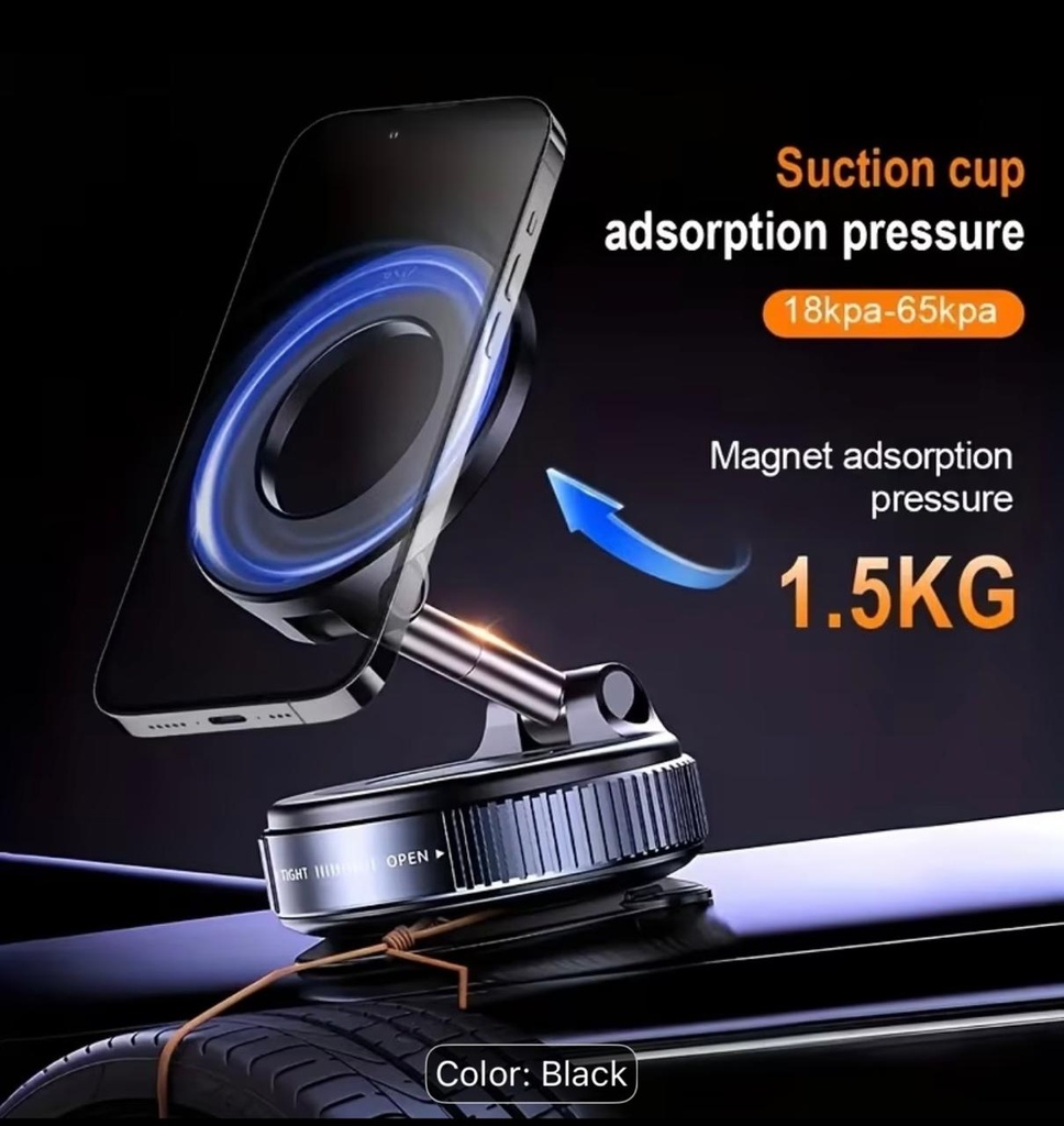 360° Rotating Magnetic Phone Holder, Foldable and Extendable, MagSafe