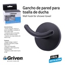 Gancho de Pared para Toalla de ducha GRIVEN