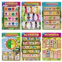 Laminas Educativas Formas Colores y Vocales POINTER