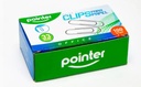 Clips Sujeta Papel 33mm 100pza POINTER