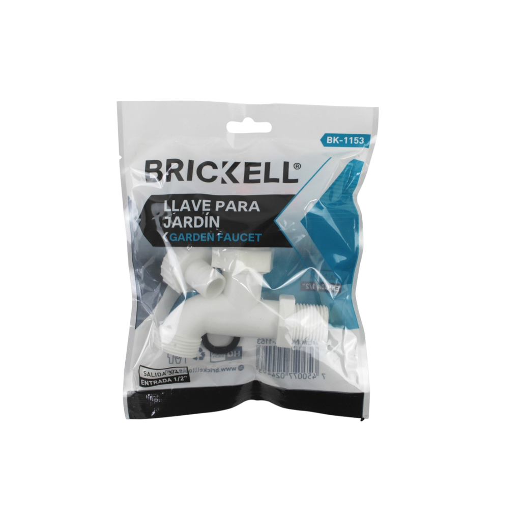Llave de Chorro PVC 1/2" BRICKELL
