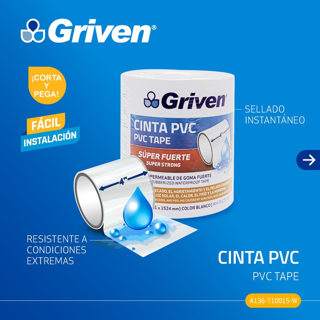 Cinta PVC GRIVEN 