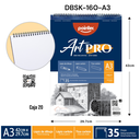 Bloc de Dibujo A3 (35hojas) POINTER ArtPRO