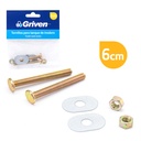 Tornillos para Tanque de Inodoro 6cm GRIVEN