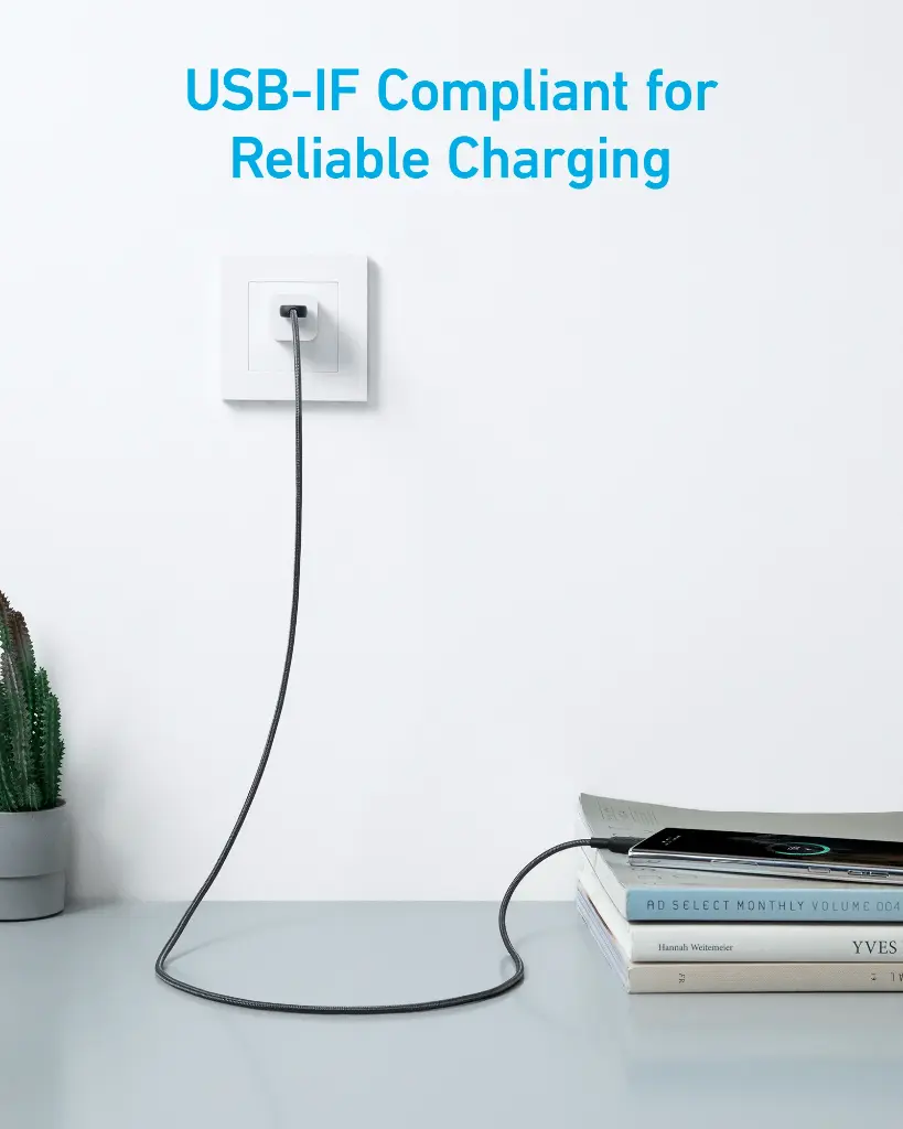 Cable USB a USB C 3ft ANKER