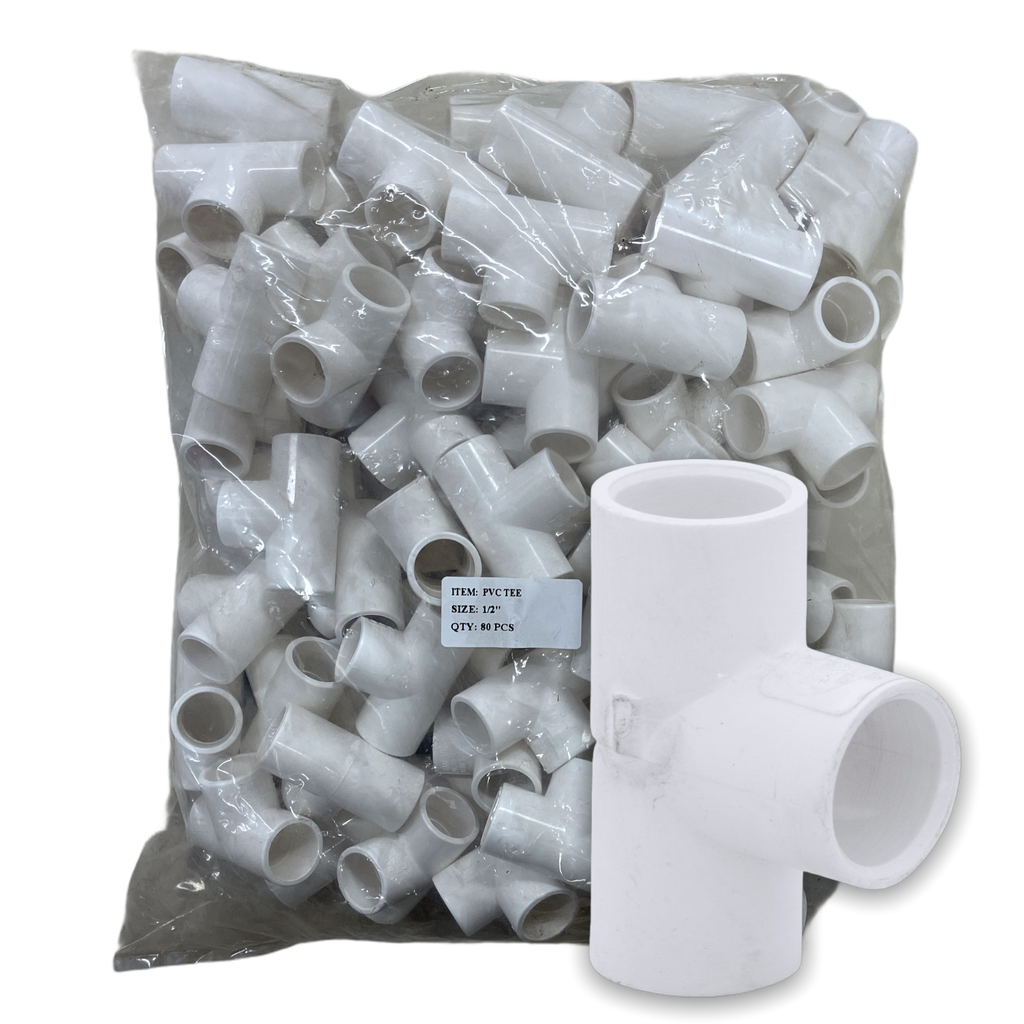 Te PVC 1/2"