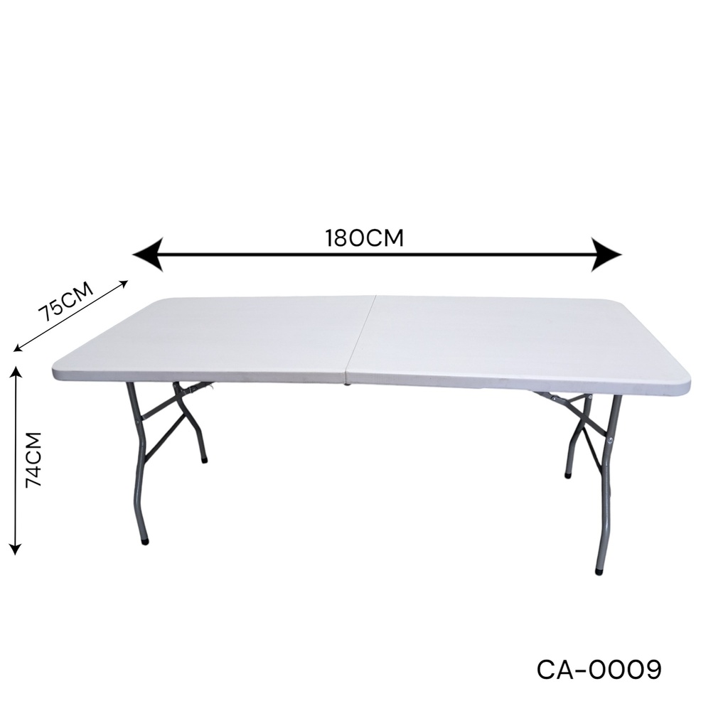 Mesa Plastica 180 X 75 X 74cm