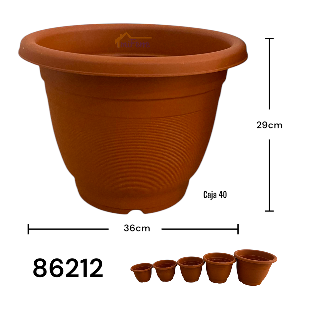 Macetero Plastico 36 X 29cm