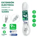 Extension Electrica Blanca 9ft TROEN