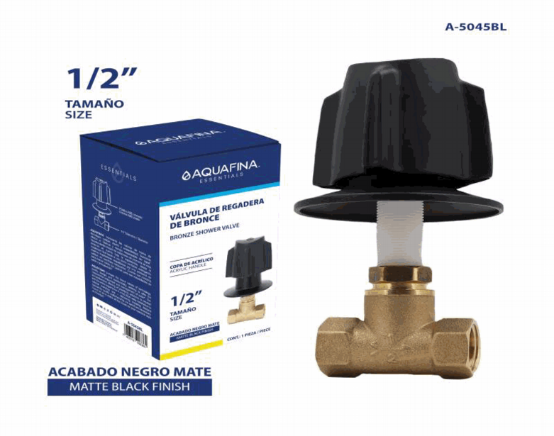 Llave de Ducha 1/2" AQUAFINA