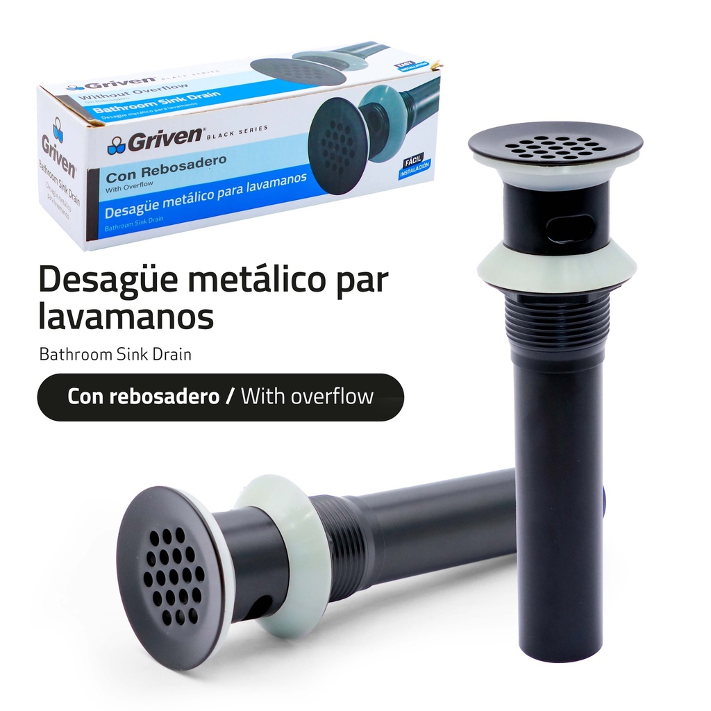 PO Plug Sin Rebosadero GRIVEN Black Series