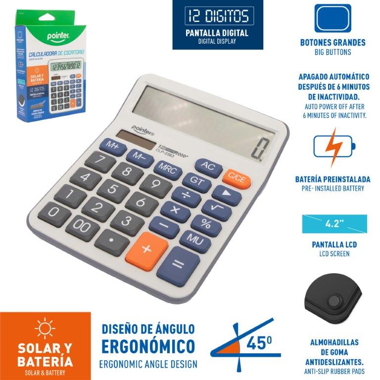 Calculadora 12digitos POINTER