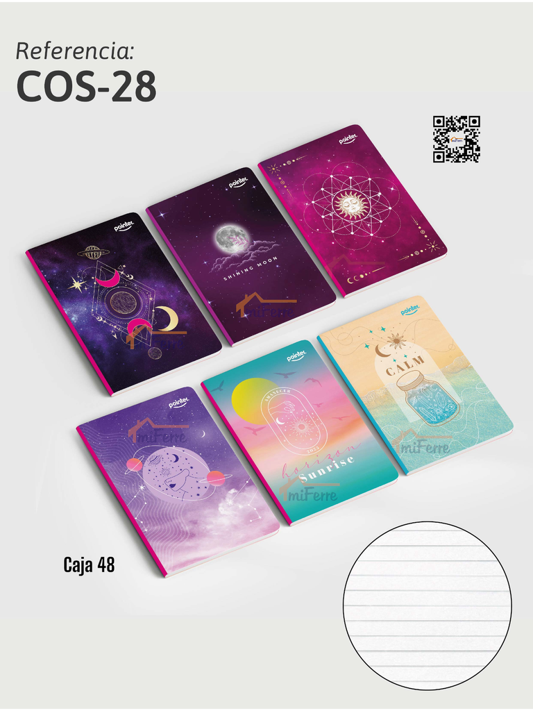 Cuaderno Cosido Raya Ancha 200pag POINTER