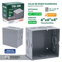 Caja de Paso 6 X 6 X 4" TROEN