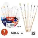 Set de Pintura 7pza POINTER