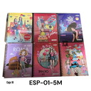 Cuaderno Espiral 5 Materias 320pag POINTER