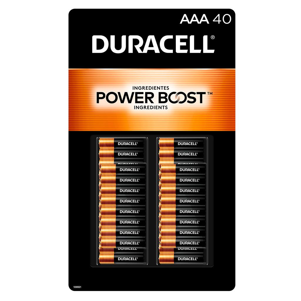 Bateria AAA Alkalina DURACELL 40pza