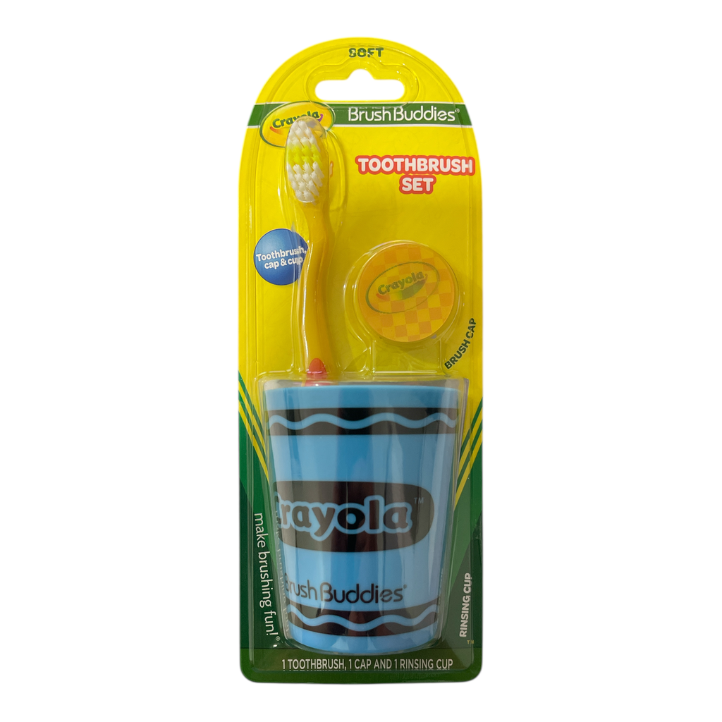 CRAYOLA Brush Buddies Toothbrush Set