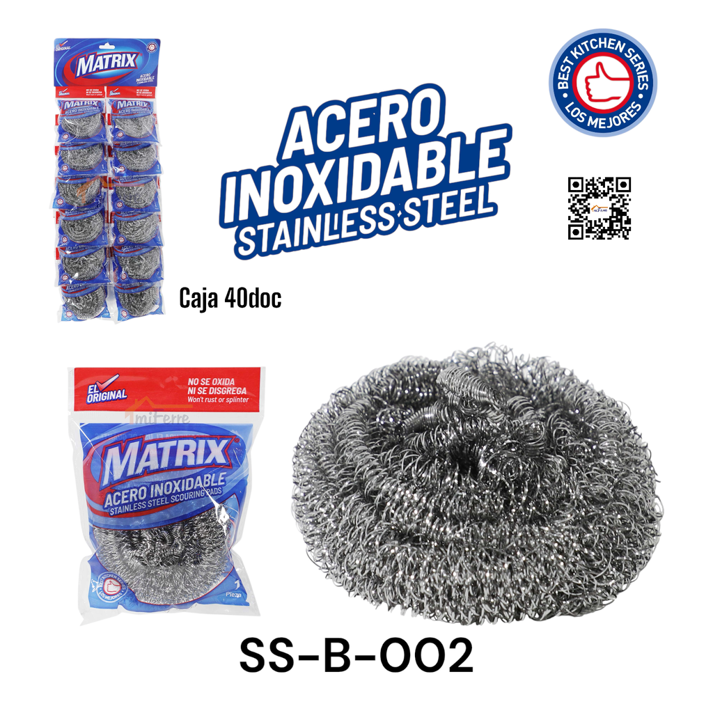 Brillo de Alambre MATRIX (docena)