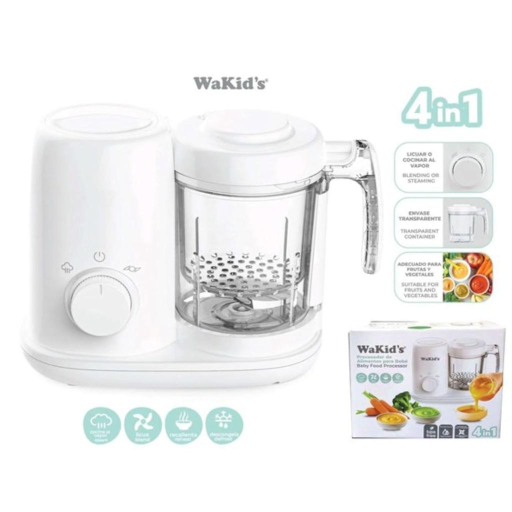 Procesador de Alimentos para Bebe WAKID'S