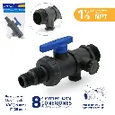 Multiconector para Tanque de Agua 1-1/2" GRIVEN