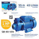 Bomba Periferica para Agua 1HP GRIVEN