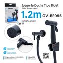 Juego de Ducha Tipo Bidet GRIVEN Black Series