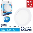 Lampara Led de Techo Ultradelgada Redonda 15W 6400K ANGEL LIGHT Basic