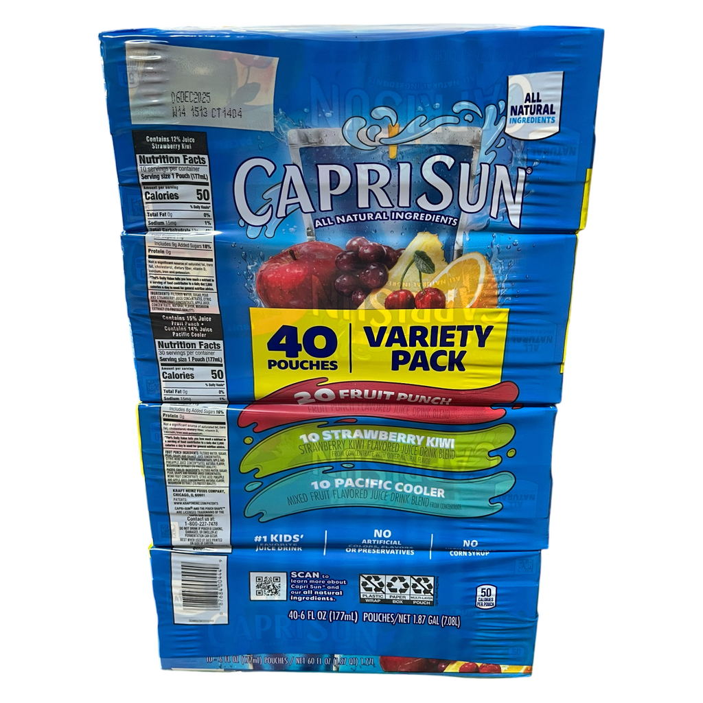 Caprisun 177ml 40 Variety Pack