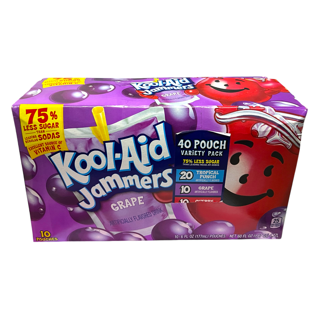 Kool Aid Jammers 177ml Grape 10pack