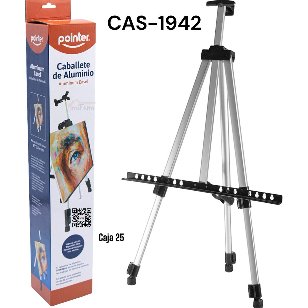 Caballete de Aluminio Ajustable POINTER