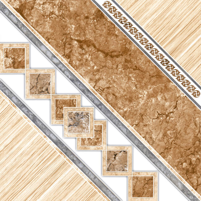 Piso de Ceramica 45 X 45cm Geo Art