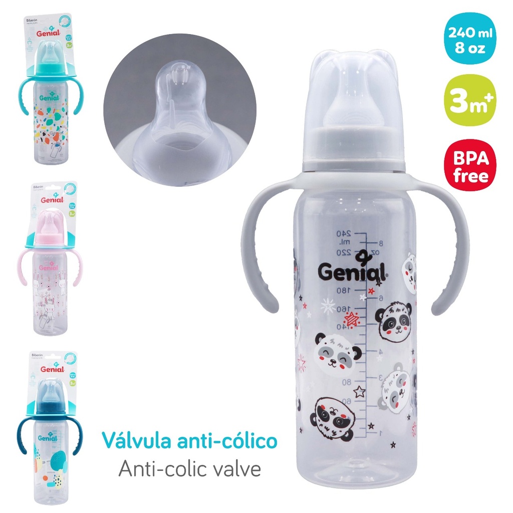 Biberon 8oz GENIAL
