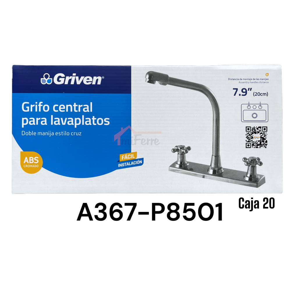 Grifo Central para Lavaplatos GRIVEN