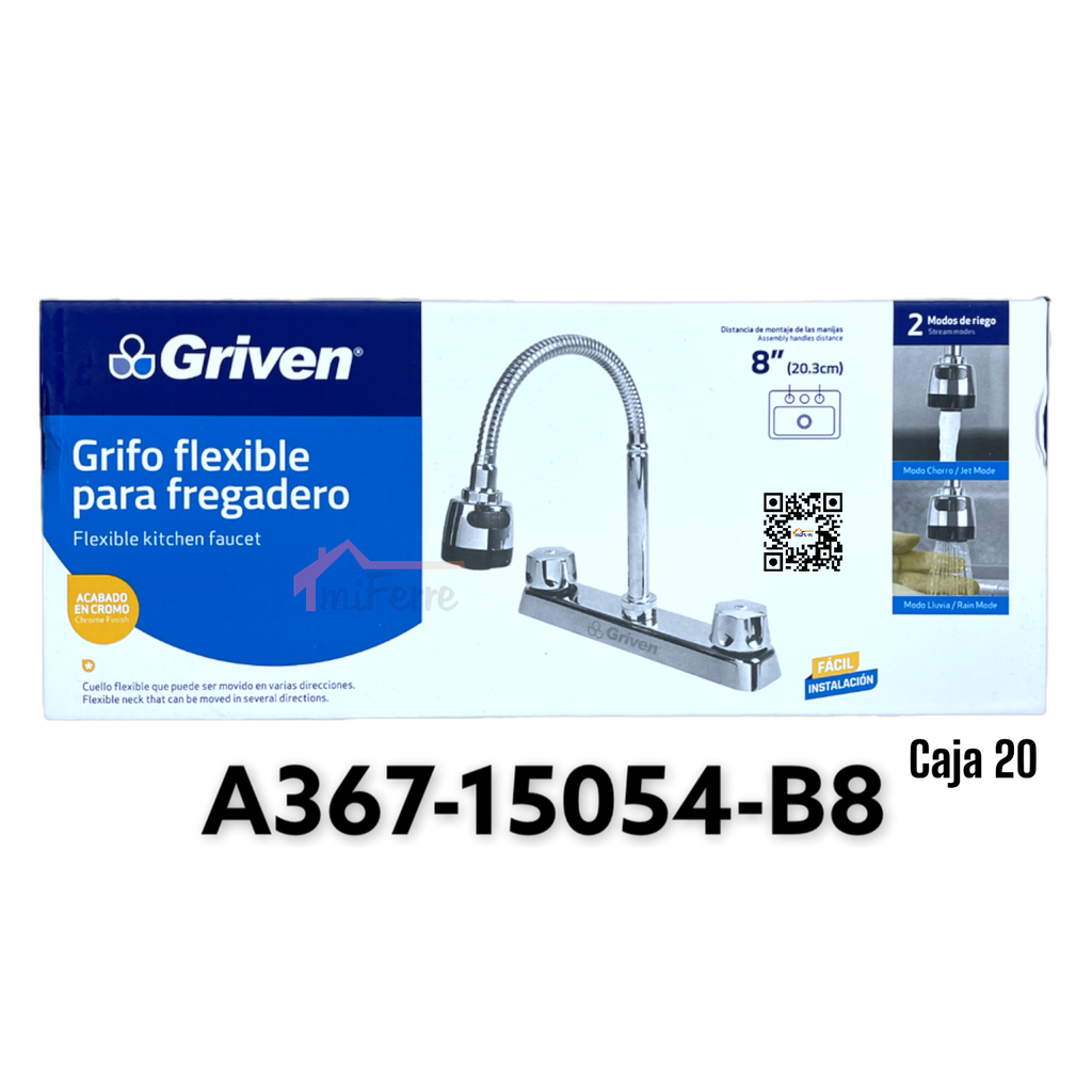 Grifo Flexible para Fregadero GRIVEN Basic