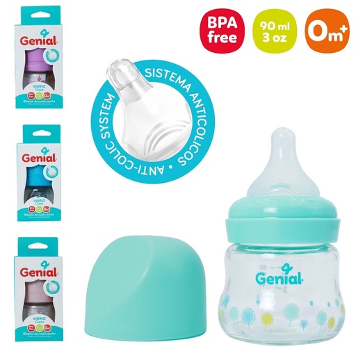 [GN-GF-5] Biberon de Vidrio GENIAL