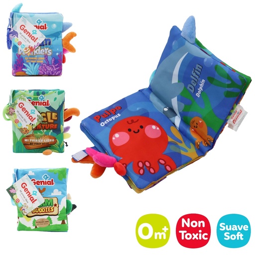 [GN-BD-B01] Mi Primer Libro de Estimulacion GENIAL Sensory