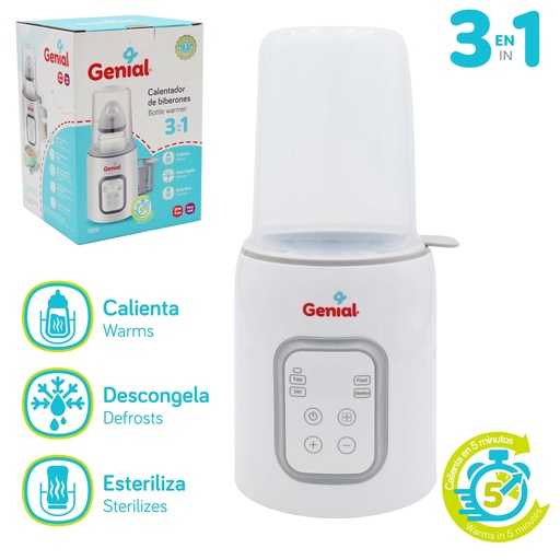 [GN-N1T-EBW] Calentador de Biberones 3en1 GENIAL