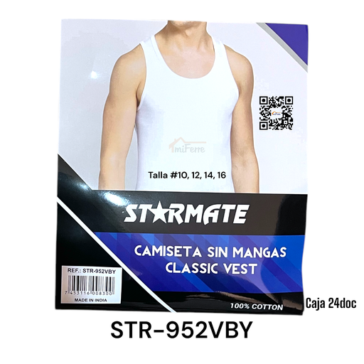 Camiseta Blanca #10-16 STARMATE