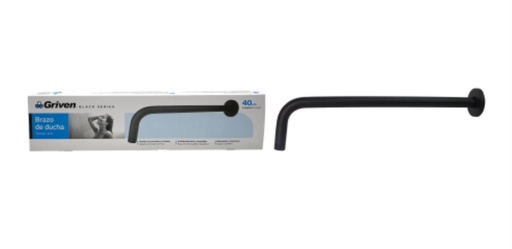 [GV-SRB4] Brazo de Ducha GRIVEN Black Series