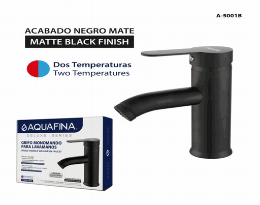 [A-5001B] Grifo Monomando para Lavamanos AQUAFINA