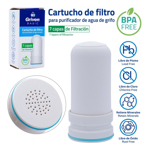 [GVB-FWP-RE7] Repuesto para Filtro GVB-FWP-7 GRIVEN Basic