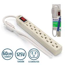 [ETR-H1402] Regleta Electrica 60cm 6S TROEN