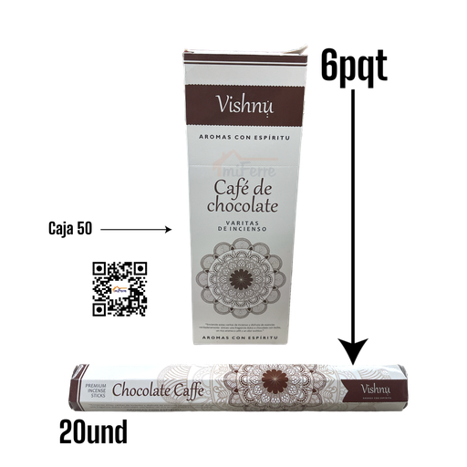 Incienso Cafe de Chocolate VISHNU SAV