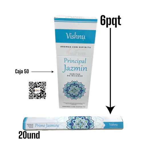 Incienso Principal Jazmin VISHNU SAV