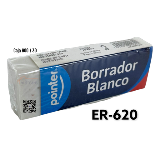 [ER-620] Borrador Plastico G POINTER