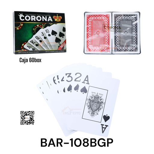 [BAR-108BGP] Barajas 2pza CORONA