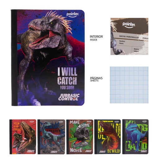 [COS-15-SQ] Cuaderno Cosido de Cuadrito 200pag POINTER